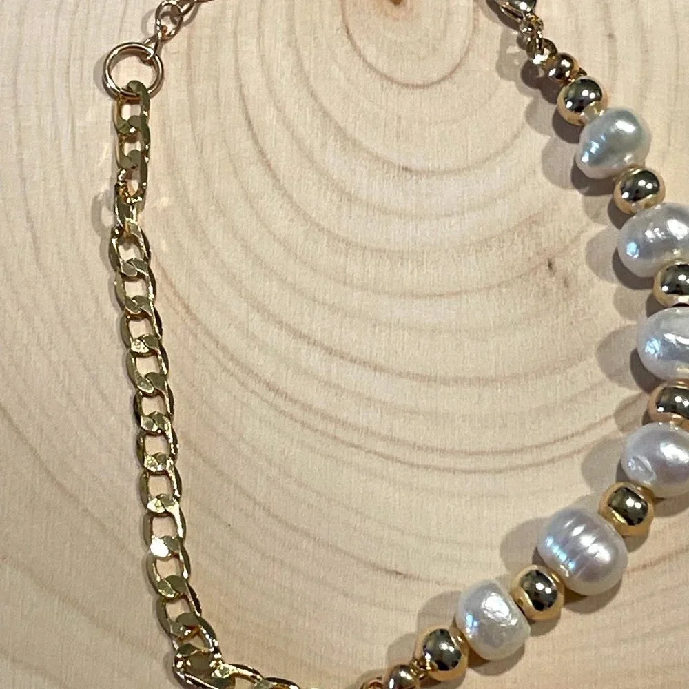DaVella Collections Linda Bracelet Talavera Poblana Charm Pearl Mexican Handmade